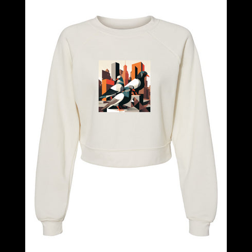 Geometric Pigeons Bella canvas hoodie 7505